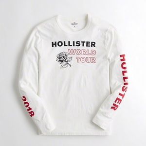 NEW✨ Rose Logo Long Sleeve Tee🌹